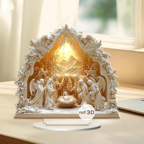 Christmas nativity scene - nativity,