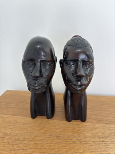 African carved wooden - x,