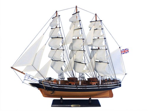 Wooden cutty sark tall - sark, model