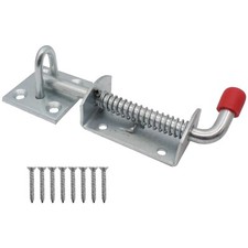 Spring loaded animal bolt - spring,