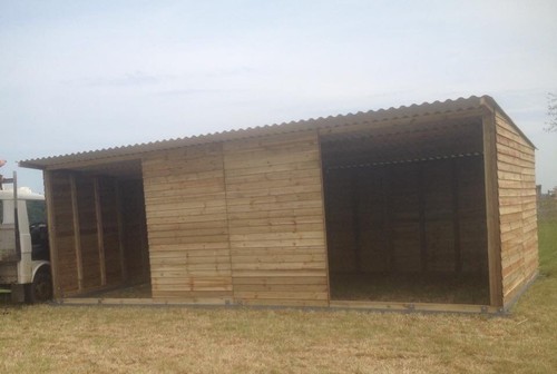Field shelter stables static - field, stables,