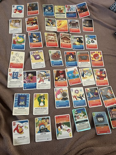 Club penguin card trading - card,