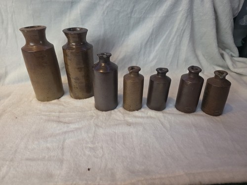 Antique stoneware chemist - antique,