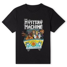 Official Scooby Doo Mystery Machine Heavy Metal T-Shirt - Black