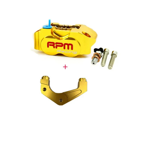 Radial four piston - , brake