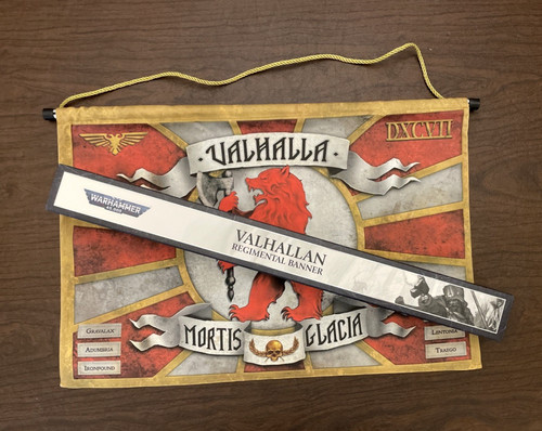 Valhallan regimental banner - valhallan,