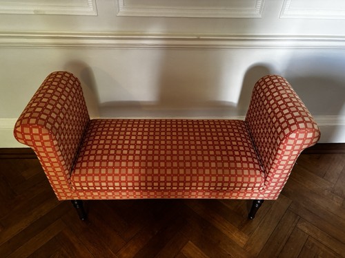 Scrolled arm bench beautiful - bench,