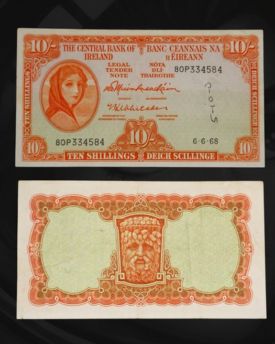 1968 ireland shillings - 1968, 10