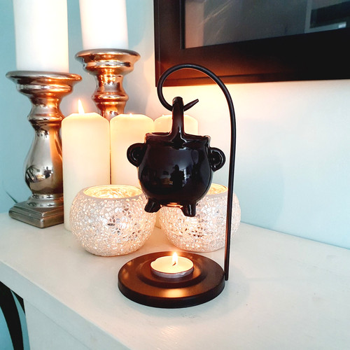 Hanging cauldron oil burner - hanging,