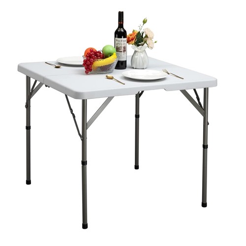 Square folding table 87cm - square,