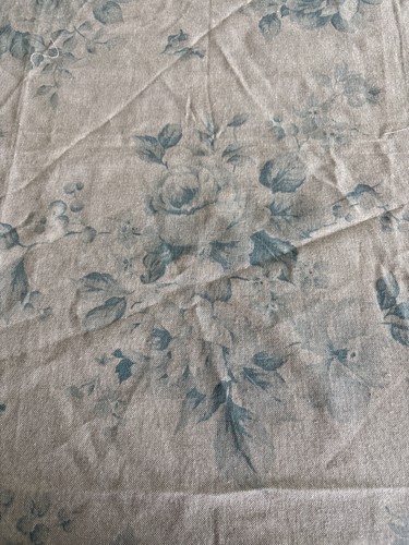 Vintage rose fabric printed - rose,