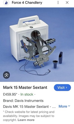 Davis master sextant telescope - davis,