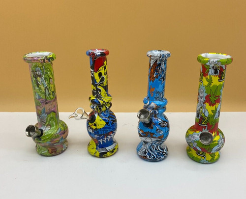 Glass bong 15cm shisha - glass, 6"