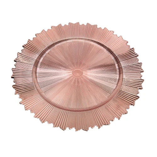 Pcs metallic pink gold - pcs, 13"