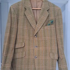 Mens Vintage Tweed Jacket 42R