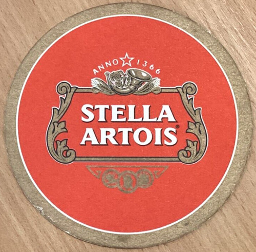 Stella artois beer mat - beer,