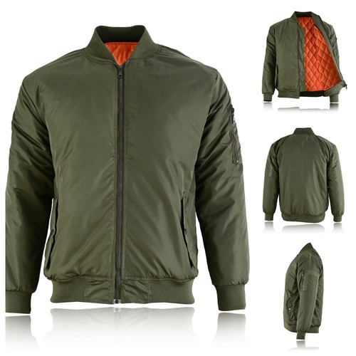 Mens ma1 army pilot - ma1, biker