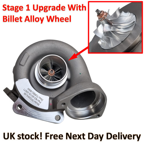 Upgrade turbocharger bmw 520d - turbocharger,