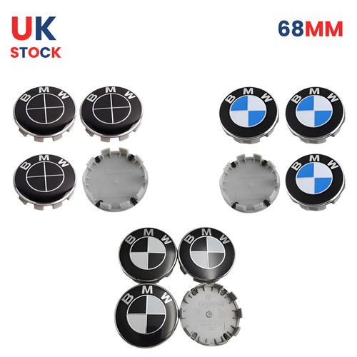 Set bmw wheel centre caps - of,