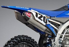 Yoshimura Exhaust Aluminium RS-4 Slip On Kit Yamaha YZ450F 2014 - 2017