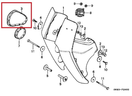 Genuine honda white leg - genuine,