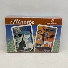 Minette Two Bridge Decks Cats by Carta Mundi. New & Sealed. 1993