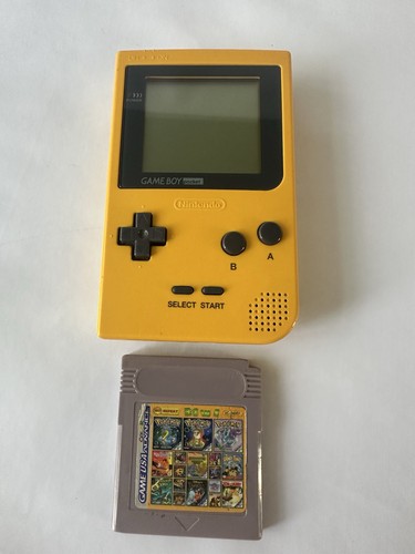 Nintendo gameboy pocket yellow - nintendo,