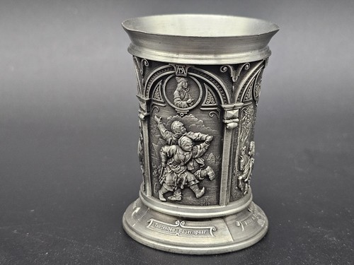 Antique pewter cup - pewter,