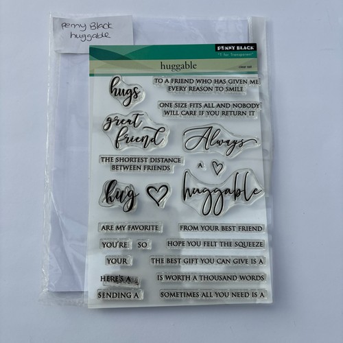Penny black clear stamps - penny,