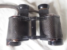 Vintage HENSOLDT WETZLAR 6x30 DIENSTGLAS BINOCULARS Graticule Crosshairs WW2 Era