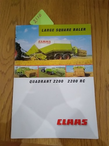 Claas large square baler - baler, 2200