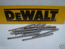 12 X ASSORTED DEWALT EXTREME  160mm  SDS PLUS DRILL BITS 5.5mm to  12mm