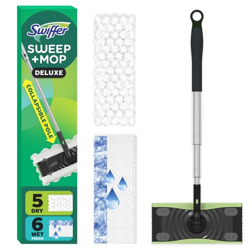 Swiffer sweep and mop - sweep, deluxe