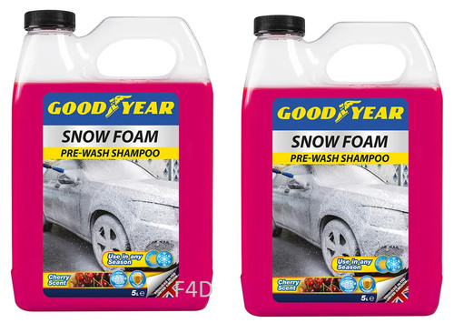 Goodyear snow foam shampoo - foam, x2