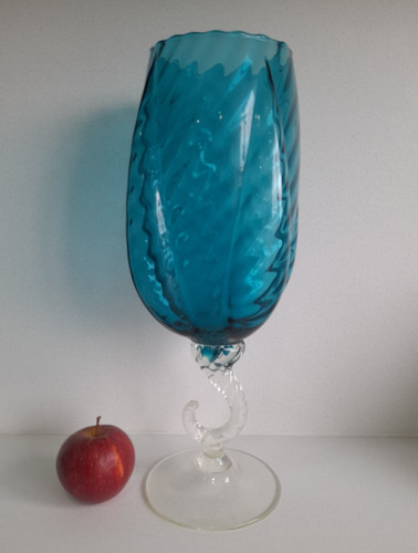 Large vintage 60s - , glass