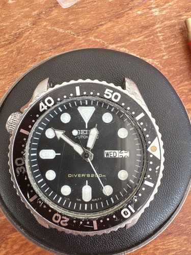 Vintage seiko 7s26 - vintage, black