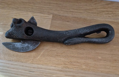 Antique victorian iron - antique, cast