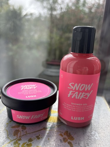 Lush snow fairy shower gel - lush,