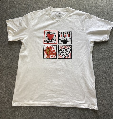 Keith haring white - haring, t-shirt