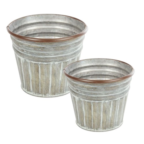 Set lined rustic zinc - 2,