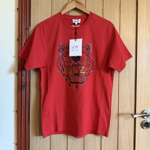 Kenzo icon tiger tee red - tee,
