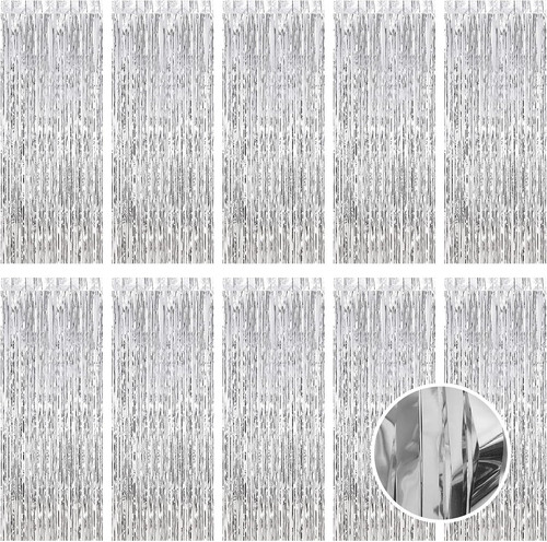 Pack silver foil curtain - pack,