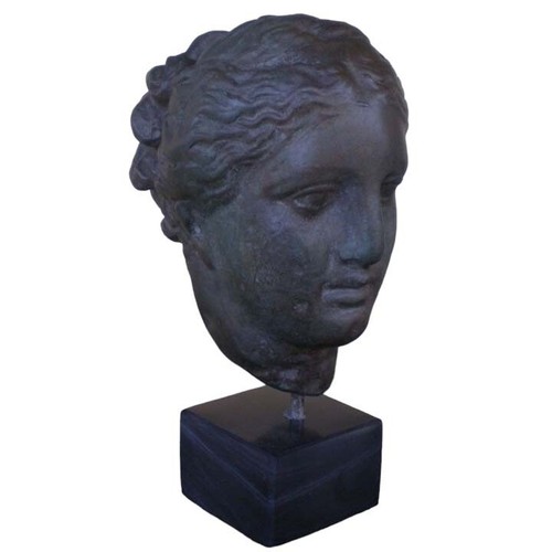 Hygieia head sculpture