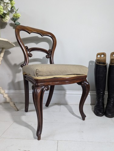Balloon back needlepoint chair - balloon,