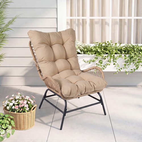 Outdoor wicker chair - wicker,