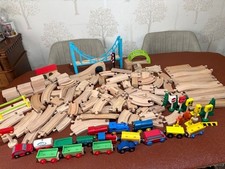 Huge Wooden Train Set Bundle