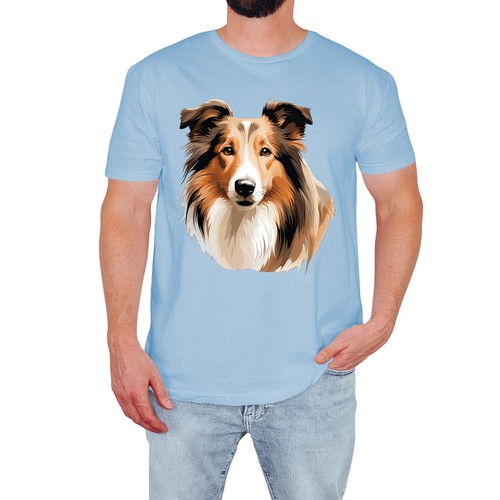 Majestic shetland sheepdog - shetland,