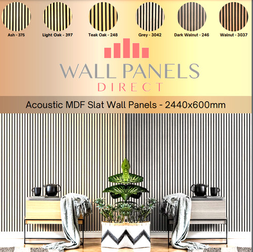 Acoustic wood wall panels slat - acoustic,