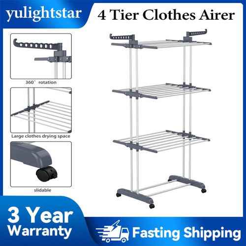 Tier foldable laundry dryer - 4,
