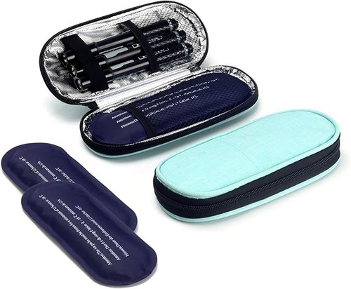Insulin cooler travel case - case, &
